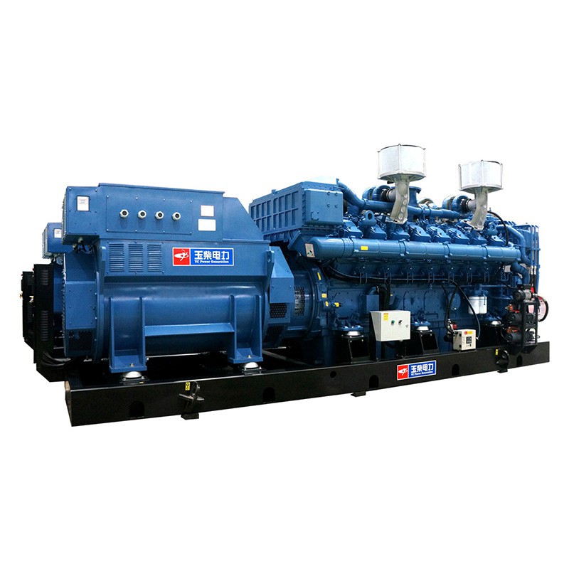 400kw -50 hz -400 v Set Generadur Diesel Ffrâm Agored